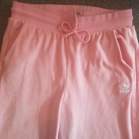 Adidas Women's Velour Tracksuit pants - Picture 3 of 3